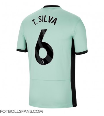 Chelsea Thiago Silva #6 Replika Tredje Tröja 2023-24 Kortärmad